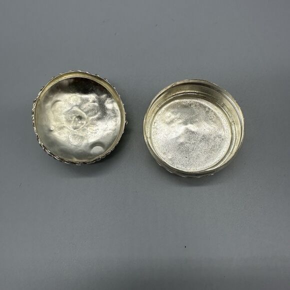 Tibetian Style Trinket Jewelry Pill Box - Picture 3 of 8